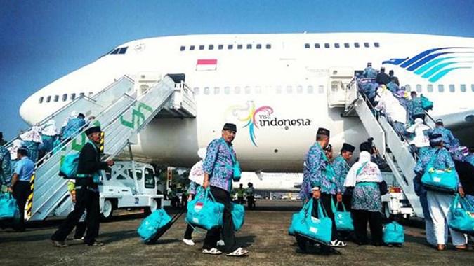 114 Jemaah Calon Haji Kloter Terakhir Medan Gabung dengan Kloter 19 Embarkasi Banjarmasin