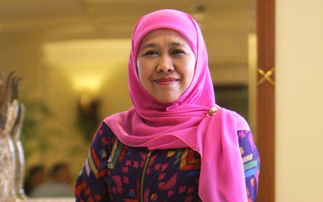 Khofifah Klaim 2 Kali Komunikasi ke PDIP Tak Ada Obrolan Cawagub Jatim