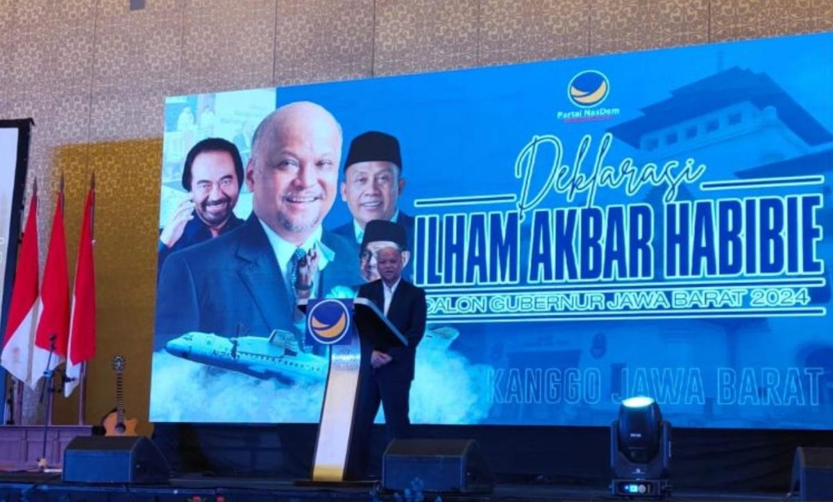 Diusung NasDem Jadi Bakal Cagub Jawa Barat, Ilham Habibie Cerita soal Punya Rumah dan Bisnis di Bandung