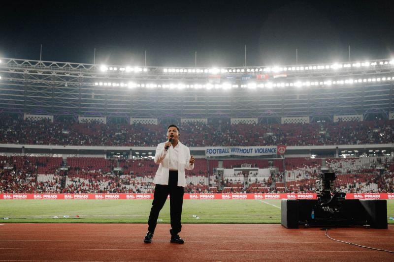 Sal Priadi Bagikan Pengalaman Tampil di Pertandingan Timnas Indonesia
