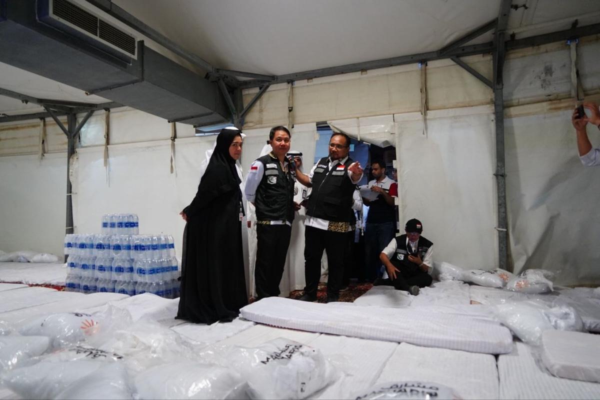 Menag Cek Kesiapan Armuzna: Semoga Bantu Kekhusyukan Jemaah