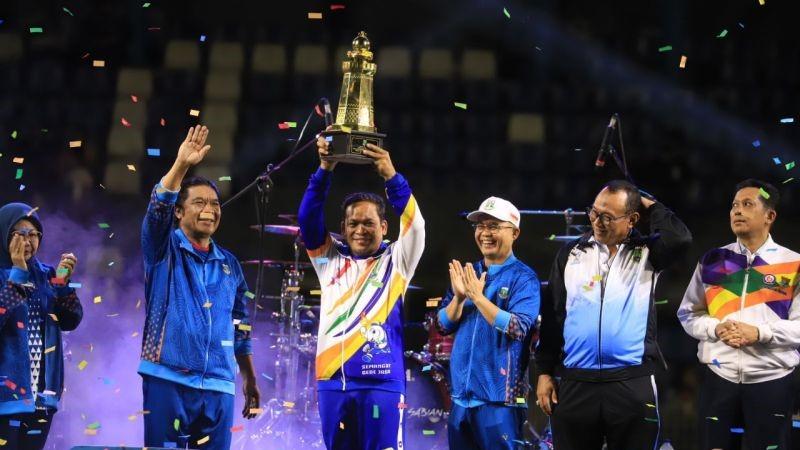 Kota Tangerang Raih Juara Umum POPDA XI Banten 2024