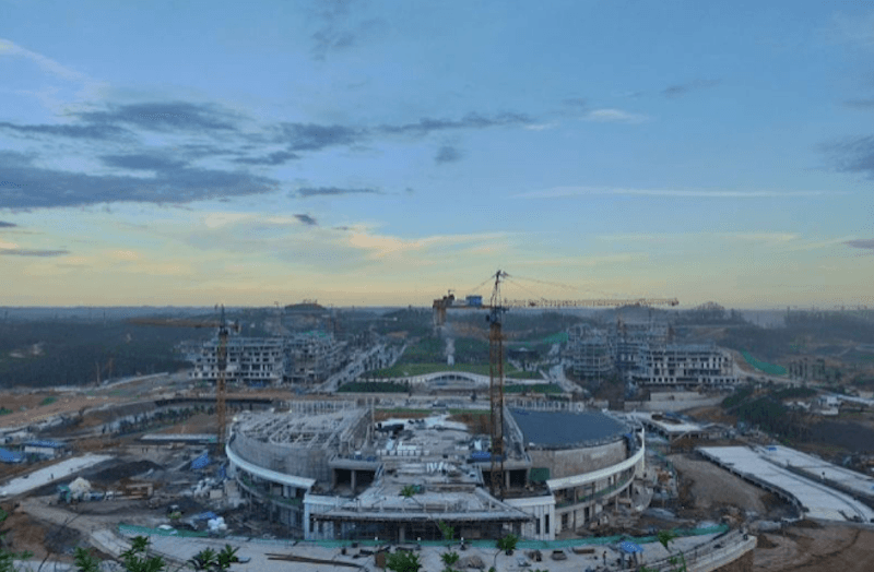 Progres Pembangunan Lapangan Upacara IKN Sudah 70 Persen