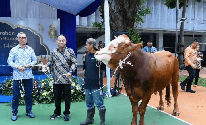 Menkominfo Sebut Idul Adha jadi Momen Saling Berbagi Kebahagiaan