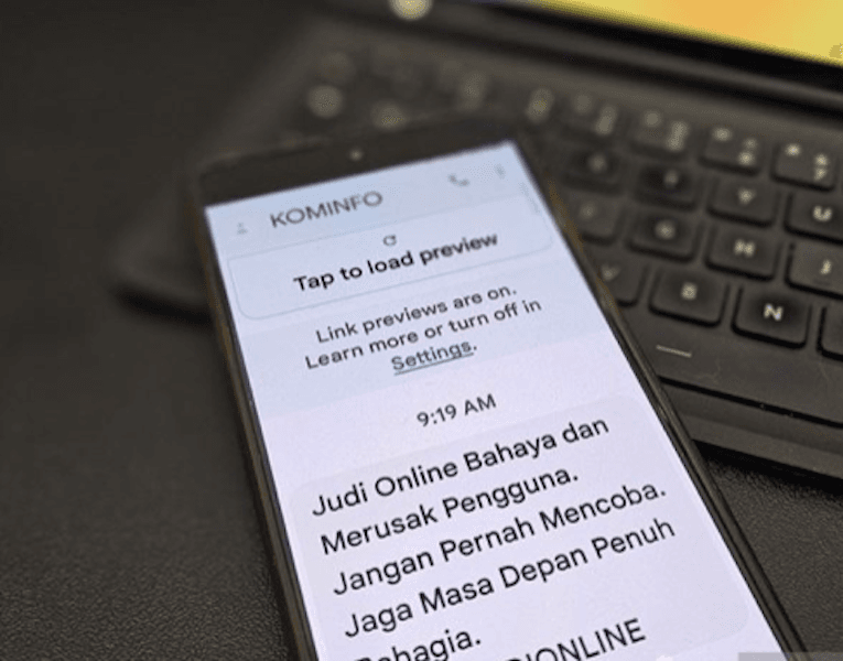 Korban Judi Online Tak Bisa Serta Merta Dapat Bansos