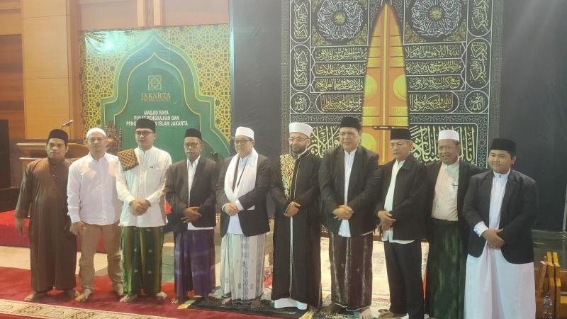 Syekh Asal Gaza jadi Imam Salat Idul Adha di Masjid Jakarta Islamic Centre Jakut