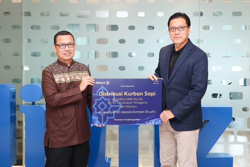Allianz Syariah-Dompet Dhuafa Kolaborasi Salurkan Kurban Idul Adha