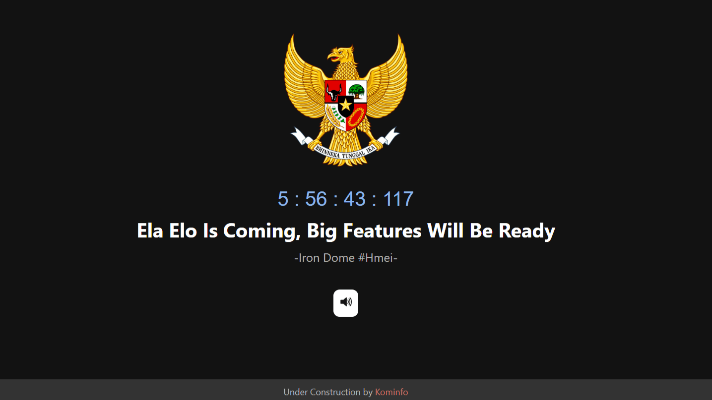 Kemenkominfo Tegaskan Situs elaelo.id Bukan Buatan Pemerintah Indonesia!