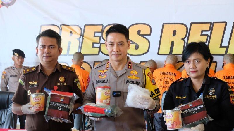 Polisi Kaltara Sita Puluhan Kilogram Sabu dalam Pengungkapan Jaringan Narkoba