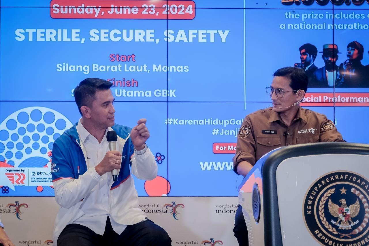 BTN Jakarta International Marathon 2024 Jadi Momen Datangkan Wisman ke Jakarta