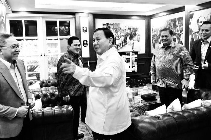 Terungkap! Pertemuan Prabowo dengan Ketum Parpol KIM Bahas soal Strategi