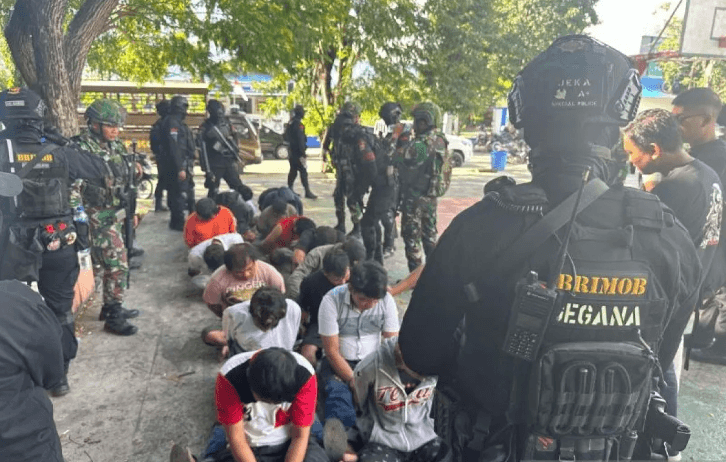 BNN Bersama Tim Gabungan Razia Tempat Peredaran Narkoba di Palu