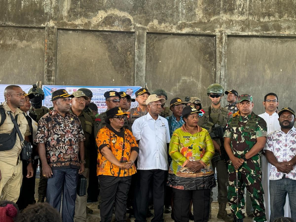 Satgas Damai Cartenz hingga TNI-Polri Jamin Keamanan Warga di Paniai Usai Pasca Operasi