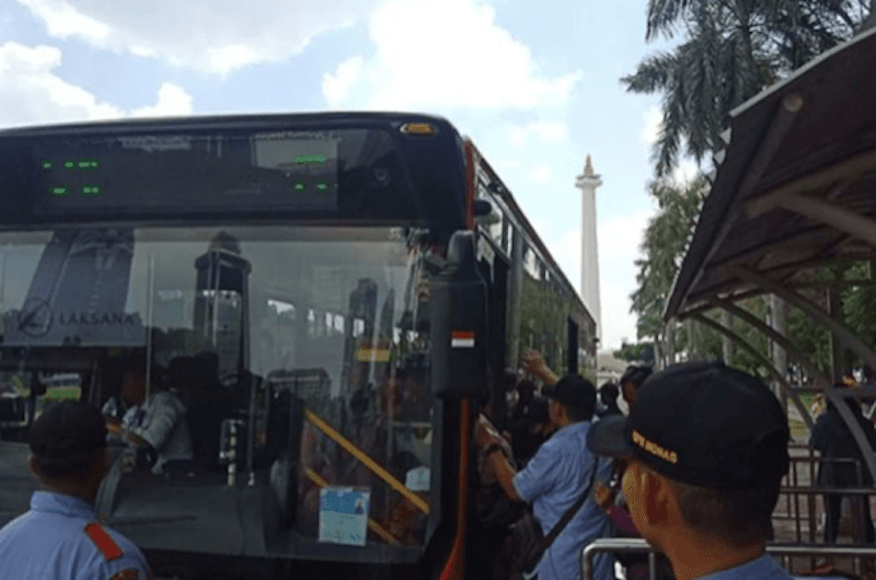 Semarakkan HUT Ke-497 Jakarta, Tarif TransJakarta Rp1