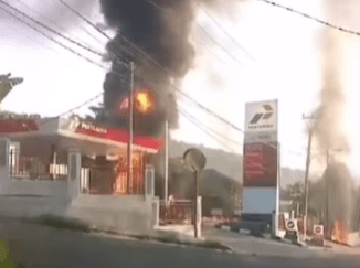 Satu Mobil Hangus Terbakar di SPBU Bogor, Berawal dari Percikan Api saat Isi Angin