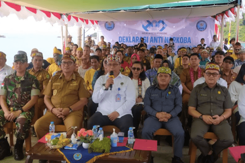 BNN Bentuk Relawan Anti-narkoba di Perbatasan RI-Malaysia