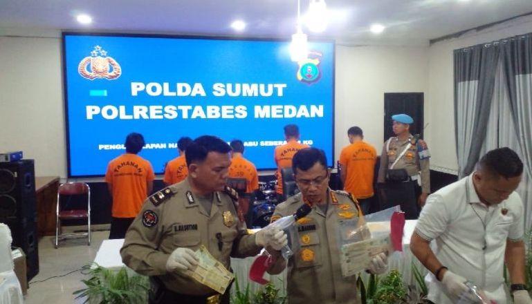 4 Pelaku Pemalsuan STNK-BPKB di Deli Serdang Ditangkap Polisi