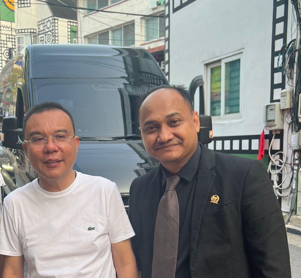 Fachrul Razi Bertemu Ketua Harian DPP Gerindra Prof Sufmi Dasco di Korea Selatan