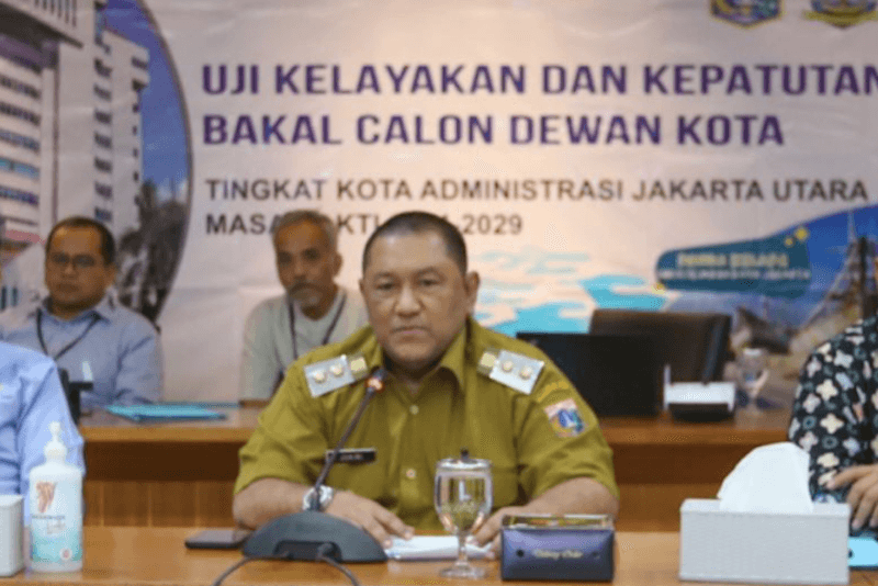 30 Orang Bakal Calon Anggota Dewan Kota Jakut Ikut Uji Kepatutan dan Kelayakan