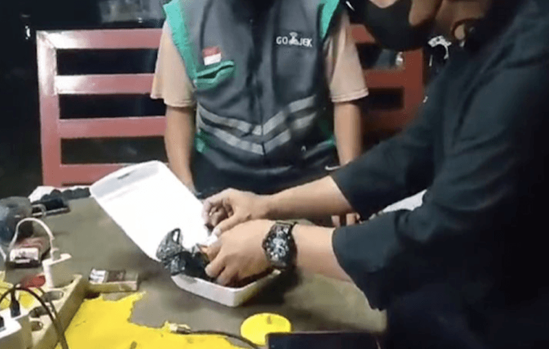 Polisi Minta Keterangan Ojol yang Temukan Sabu dalam Paketnya