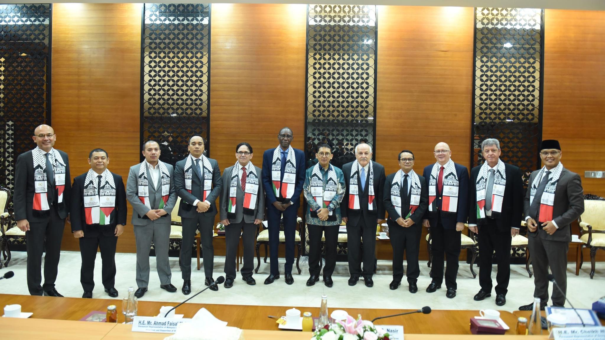 Sambangi Senayan, Delegasi PBB Puji Indonesia dan Andalkan DPR untuk Kemerdekaan Palestina