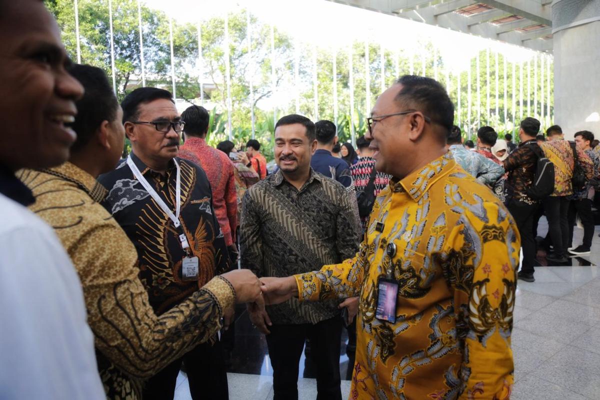 Hadiri Penyampaian Laporan BPK RI, Sekjen DPD RI Optimis Peroleh WTP ke-18