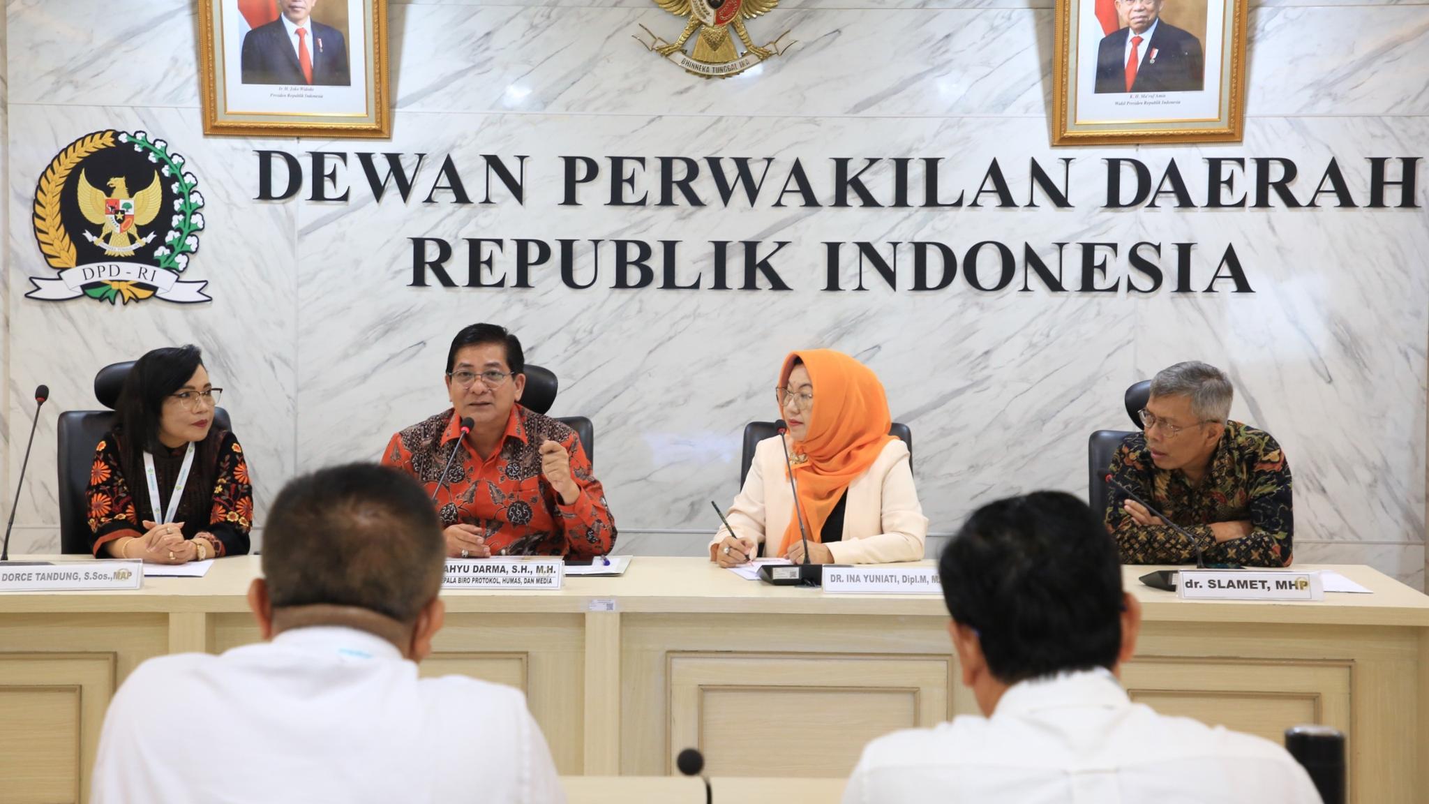 Biro PHM Setjen DPD RI Terima Delegasi Diklat PKA