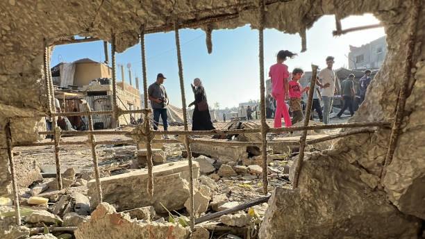 Agresi Militer Israel ke Sekolah di Khan Younis Gaza Ciderai Negosiasi Gencatan Senjata