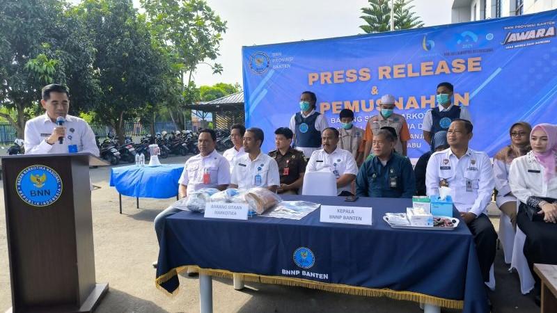 BNNP Banten Waspadai 60 Dermaga jadi Jalur Tikus Peredaran Narkoba