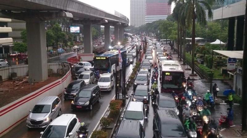 Trotoar di Jalan Rasuna Said Jakarta Ditargetkan Kelar November 2024
