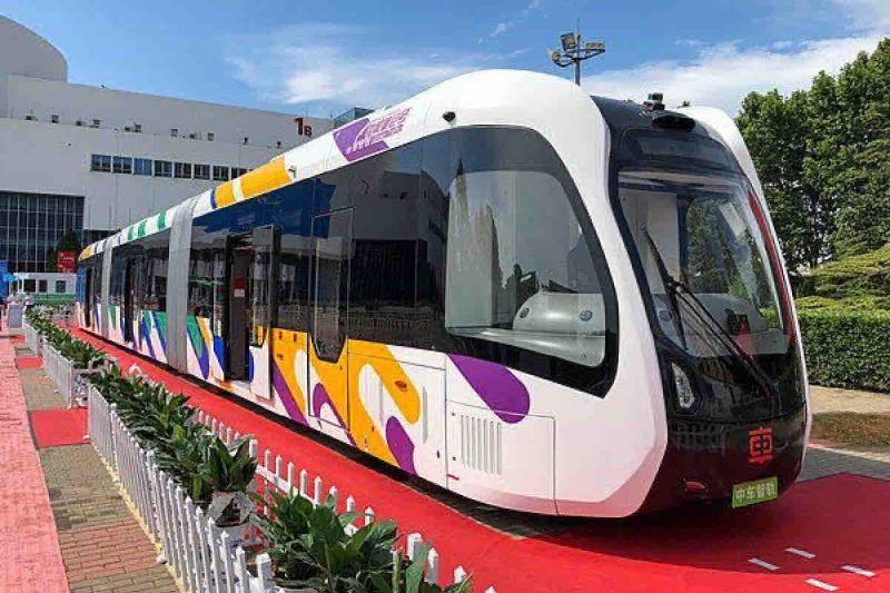 Kereta Otonom Tanpa Rel Bakal Tiba di IKN Akhir Juli dan Beroperasi pada Agustus