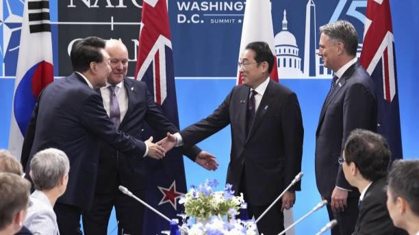 Mitra NATO di Indo-Pasifik Adopsi Pernyataan Kecam Hubungan Rusia dan Korut