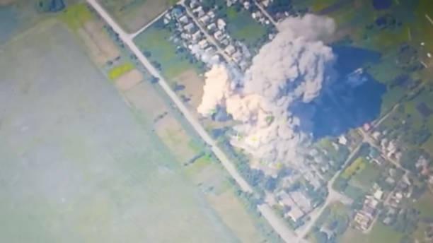 Rusia Serang Gudang Amunisi Ukraina di Kharkov