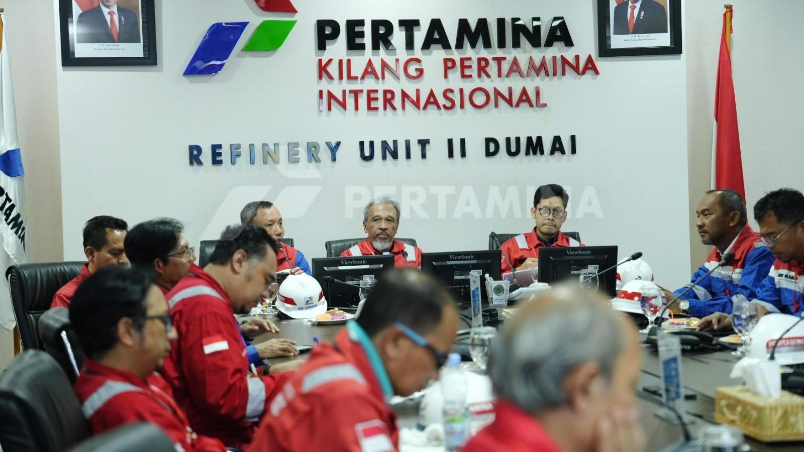Tinjau Keandalan Kilang, Ditjen Migas Kunjungi PT KPI Dumai
