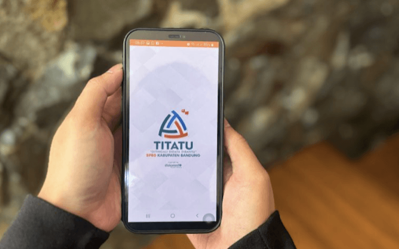 Aplikasi TiTaTu untuk Percepat Pelaporan Bencana di Kabupaten Bandung