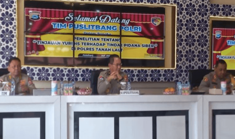 Polres Kotabaru Gelar Kajian Menghadapi Kejahatan Siber