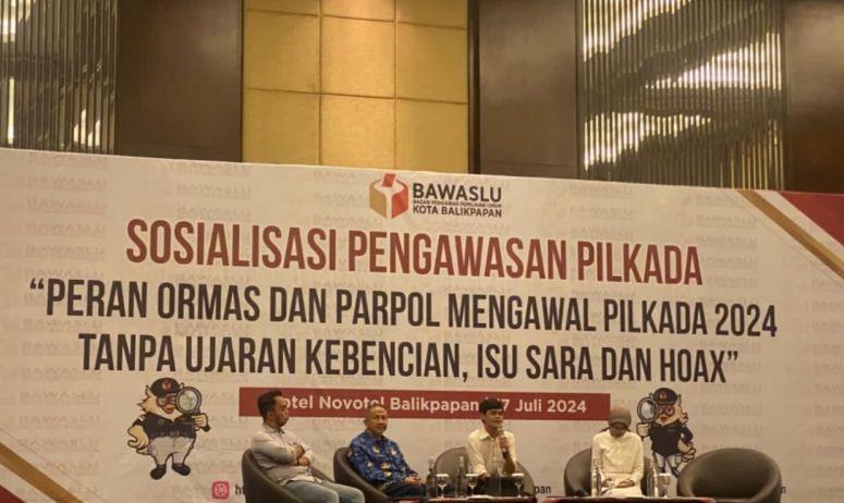Bawaslu Ajak Ormas-Parpol Kawal Pilkada Tanpa Ujaran Kebencian