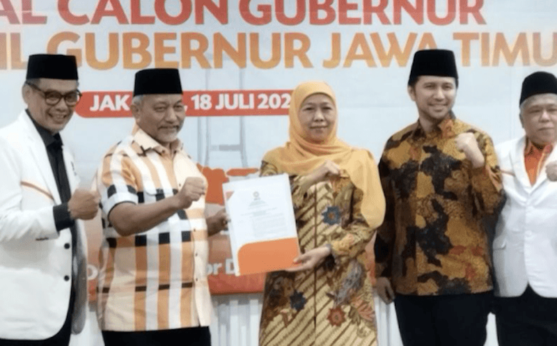 PKS Resmi Beri Dukungan ke Khofifah-Emil untuk Pilkada Jatim 2024