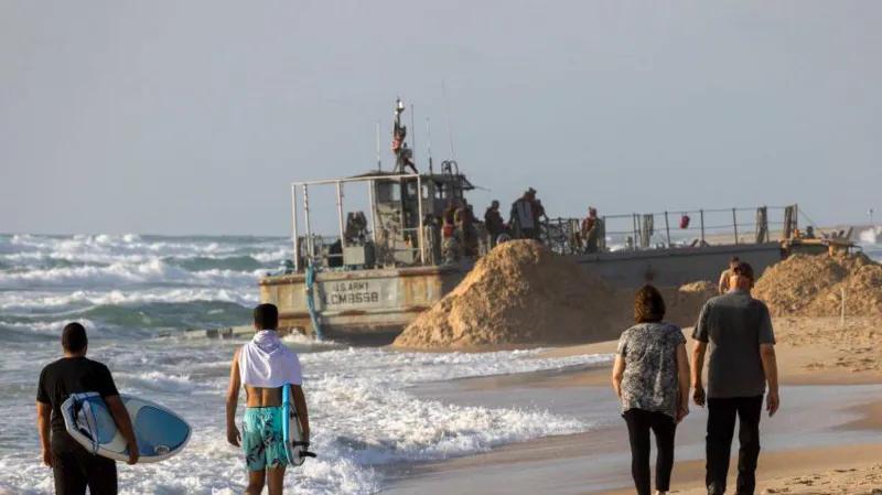 AS Akhiri Misi Pelaksanaan Dermaga Terapung di Jalur Gaza