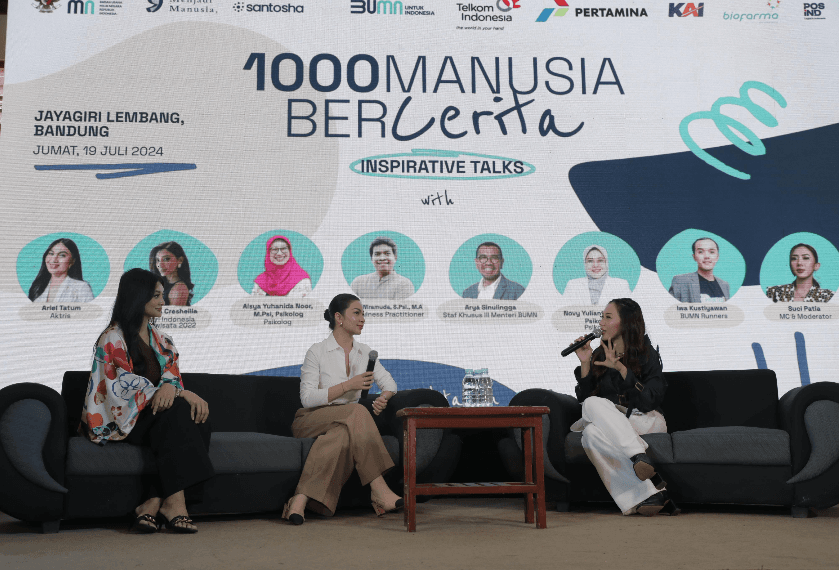 Erick Thohir Konsisten Utamakan Kesehatan Mental Karyawan BUMN, Gelar Roadshow 1000 Manusia Bercerita di Jawa Barat