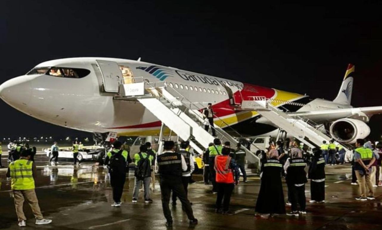 Bandara Syamsudin Noor Tuntaskan Layanan Penerbangan Haji 2024