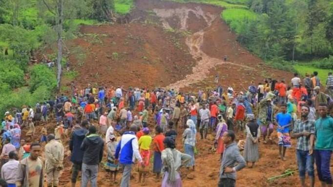 Korban Tewas Tanah Longsor di Ethiopia Capai 146 Orang