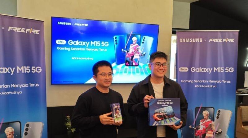 Rangkul Tim Garena dan Free Fire, Samsung Luncurkan Gaming Package Galaxy M15 5G