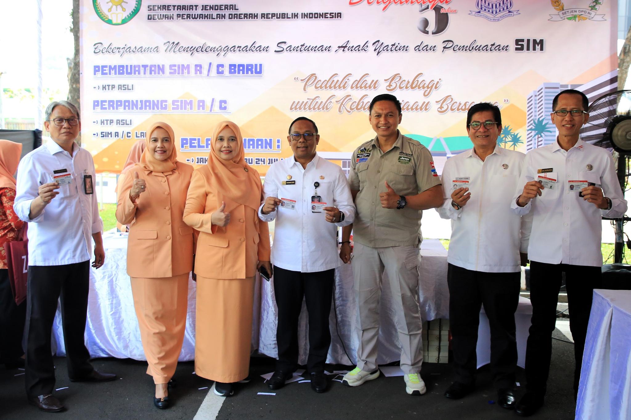 HUT DWP Setjen DPD RRI ke-5, Peduli dan Berbagi untuk Kebahagiaan Bersama