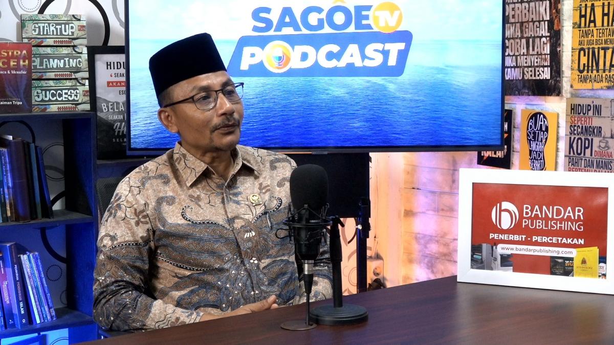 Haji Uma Bicara soal Peran Penting DPD RI dalam Sistem Ketatanegaraan di Podcast Sagoe TV