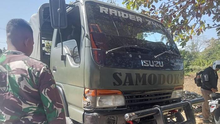 Mobil Eks Presiden Timor Leste Tabrakan dengan Truk TNI di NTT Selesai dengan Kekeluargaan