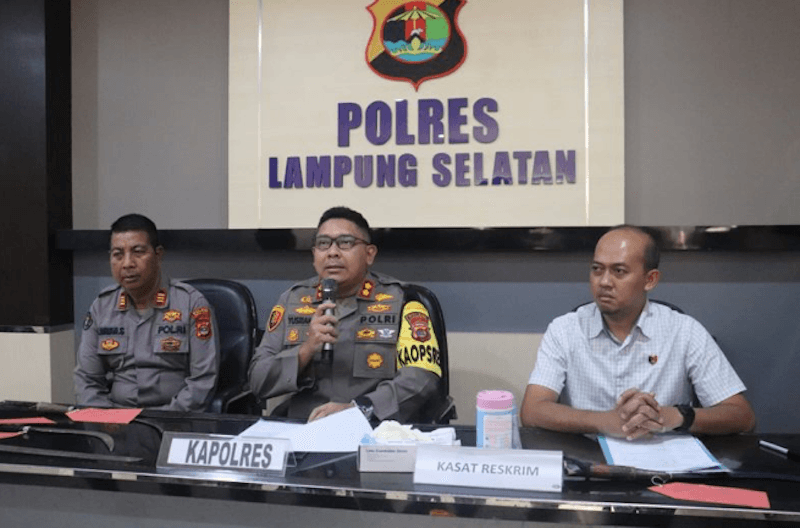 Dua Pelaku Tawuran Geng Motor di Lampung Selatan Ditangkap