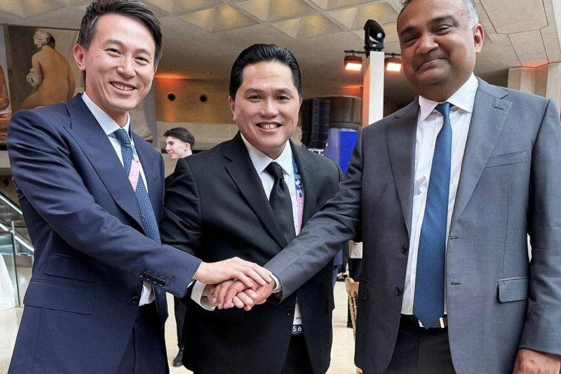 Erick Thohir Temui CEO TikTok-CEO YouTube, Bahas Potensi Ekonomi Digital di RI capai Rp 4.500 T