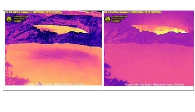 Badan Geologi Tetapkan Status Waspada pada Gunung Kelimutu di Ende Usai Alami Kenaikan Temperatur Kawah