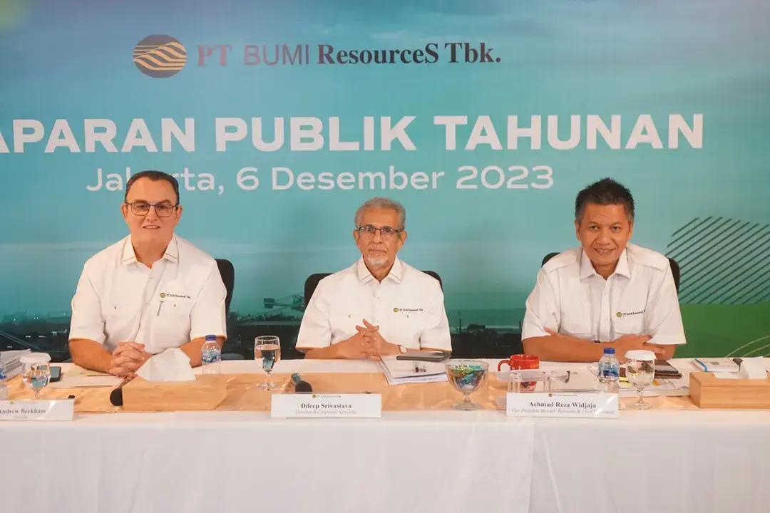 Semester I-2024, Penjualan dan Produksi Batu Bara BUMI Naik 7 Persen